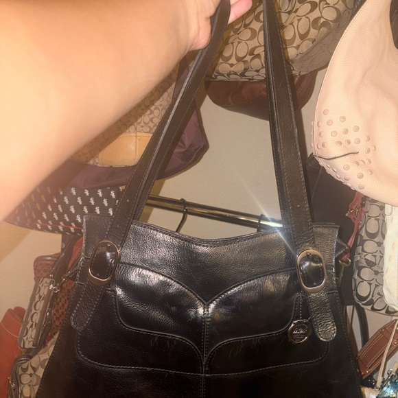 Patricia Nash Leather Parigi Pieced Shopper - Picture 8 of 8